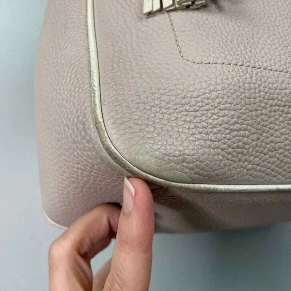 Kate Spade New York Pumice & Cement Michaela Chester Street Leather Shoulder - Picture 5 of 16